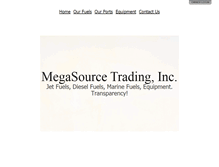 Tablet Screenshot of megasourcetrading.com